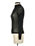 MANGOPOP Collection Black Long Sleeve Top Size S - photo 5