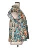 Emery Rose Paisley Teal Short Sleeve Blouse Size 1X - photo 4