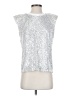 Unbranded Silver Sleeveless Blouse Size S - photo 1