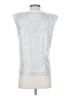 Unbranded Silver Sleeveless Blouse Size S - photo 2