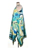 Mlle Gabrielle 100% Polyester Paisley Blue Casual Dress Size XL - photo 5