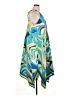 Mlle Gabrielle 100% Polyester Paisley Blue Casual Dress Size XL - photo 4