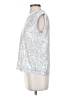 Unbranded Silver Sleeveless Blouse Size S - photo 5