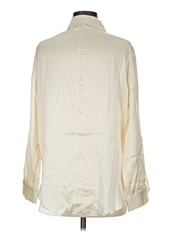 ASSEMBLY LABEL Long Sleeve Silk Top (view 2)