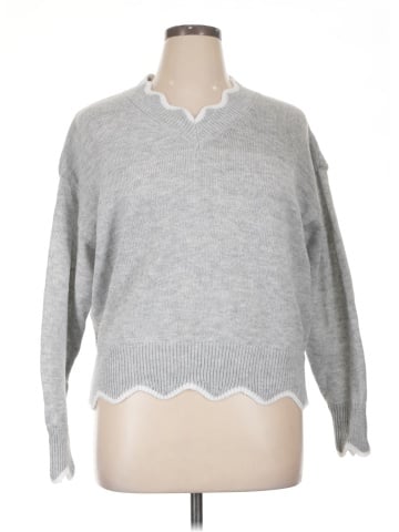 Emery Rose Pullover Sweater (view 1)