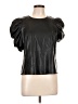 Joe's Jeans 100% Polyurethane Black Short Sleeve Top Size L - photo 1