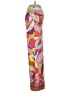 Boston Proper Print Orange Casual Pants Size XXS - photo 4