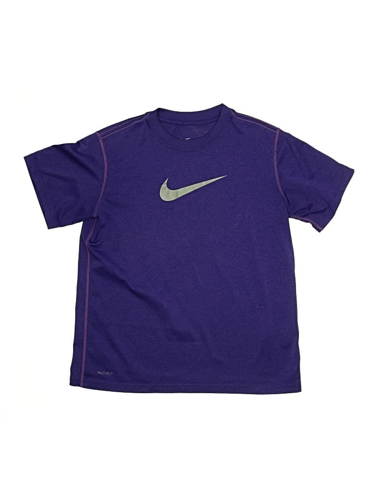 Pre-owned Nike Kids' Active T-shirt In Purple
