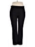 dalia Solid Black Dress Pants Size XL - photo 1