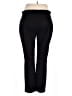 dalia Solid Black Dress Pants Size XL - photo 2