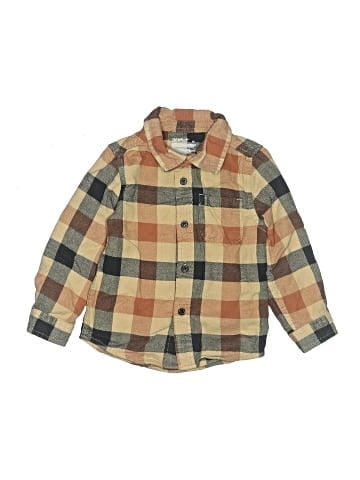 Cat & Jack Long Sleeve Button-Down Shirt (view 1)