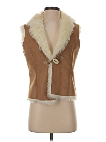 Valerie Stevens Faux Fur Vest (view 1)