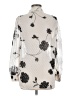 Bobeau 100% Polyester Ivory Long Sleeve Blouse Size M - photo 2