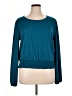 MICHAEL Michael Kors Teal Long Sleeve Top Size XL - photo 1