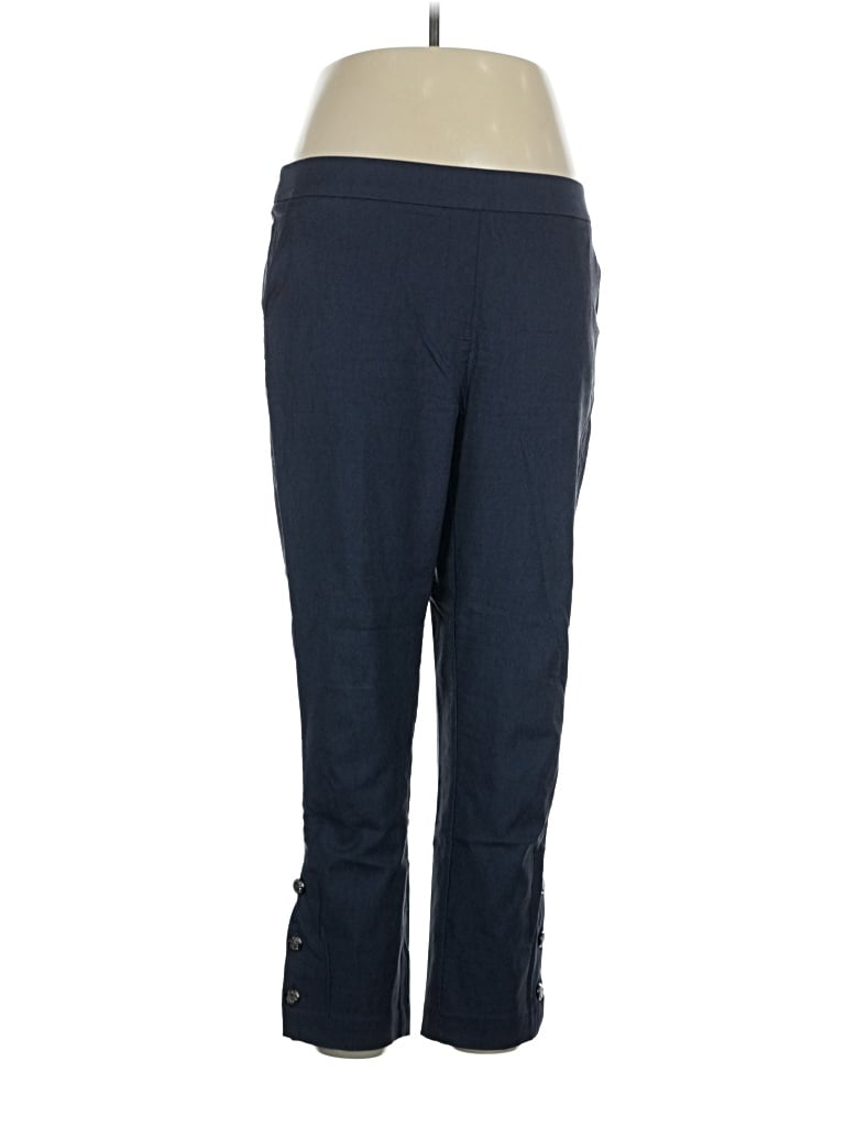 Pre-owned Roz & Ali Active Pants In Blue