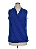 Liz Claiborne Blue Sleeveless Blouse Size XL - photo 1