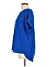 Pleione 100% Polyester Blue Short Sleeve Blouse Size L - photo 5