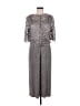 Lillie Rubin Gray Cocktail Dress Size S (estimated) - photo 1
