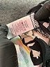 Lularoe Floral Black Casual Skirt Size L - photo 5