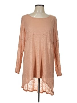 Blue Tassel Long Sleeve Blouse (view 1)