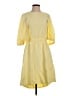 Tibi Yellow Casual Dress Size 2 - photo 1