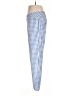 Acegolfs Checkered-gingham Blue Casual Pants Size M - photo 5