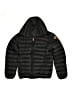 Save the Duck 100% Nylon Solid Black Snow Jacket Size 12 - photo 1