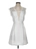 BCBGeneration 100% Polyester White Cocktail Dress Size 2 - photo 1