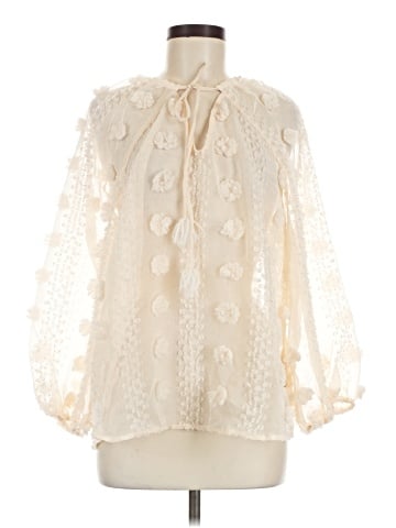 Calypso St. Barth 3/4 Sleeve Blouse (view 1)