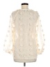 Calypso St. Barth 100% Polyester Ivory 3/4 Sleeve Blouse Size Med (1) - photo 2