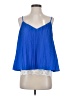 Fab'rik 100% Polyester Blue Sleeveless Blouse Size S - photo 1