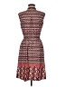 Robert Louis Chevron-herringbone Red Casual Dress Size M - photo 2