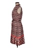 Robert Louis Chevron-herringbone Red Casual Dress Size M - photo 5