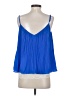 Fab'rik 100% Polyester Blue Sleeveless Blouse Size S - photo 2