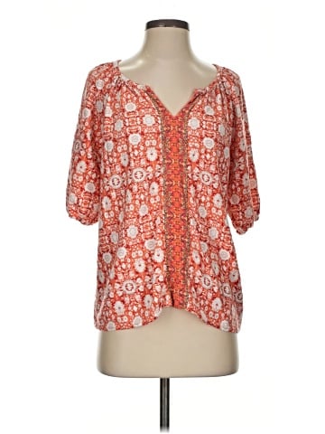 Hester & Orchard Short Sleeve Blouse (view 1)