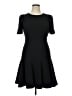 Club Monaco Solid Black Cocktail Dress Size 14 - photo 1