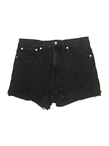 Madewell High-Rise Denim Shorts in Lunar Wash (view 1)