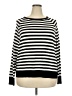MNG Stripes Black Pullover Sweater Size XXL - photo 1