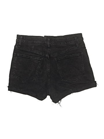 Madewell High-Rise Denim Shorts in Lunar Wash (view 2)