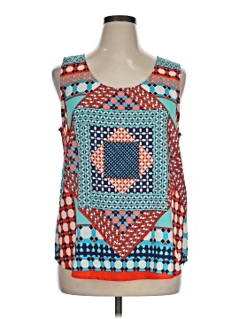 August Silk Sleeveless Blouse