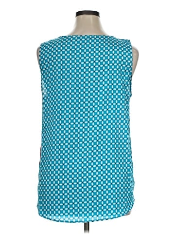August Silk Sleeveless Blouse (view 2)