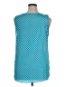 August Silk Teal Sleeveless Blouse Size XL - photo 2
