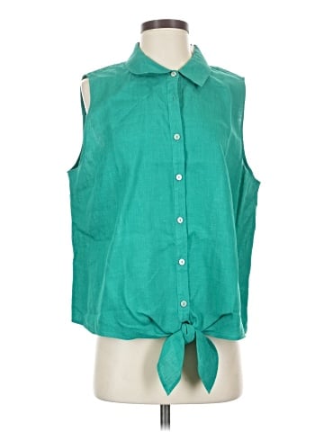 Chico's Sleeveless Button-Down Shirt (view 1)