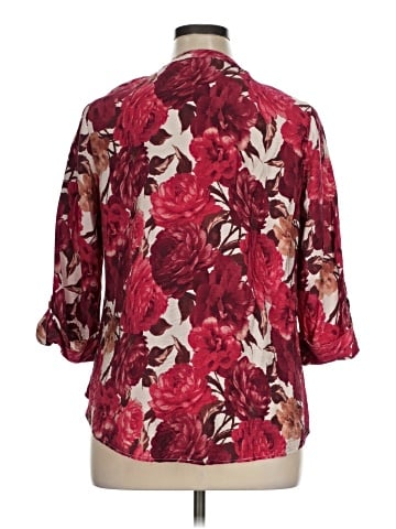 Sara Michelle 3/4 Sleeve Blouse (view 2)
