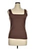 Nine West Brown Tank Top Size XL - photo 1