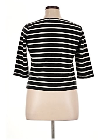 Liz Claiborne 3/4 Sleeve T-Shirt (view 2)