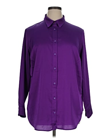 Lauren by Ralph Lauren Long Sleeve Blouse (view 1)