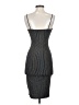 Mind Code 100% Polyester Stripes Blue Cocktail Dress Size S - photo 2