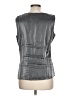 Liz Claiborne Collection Metallic Silver Sleeveless Top Size 12 - photo 2