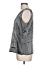 Liz Claiborne Collection Metallic Silver Sleeveless Top Size 12 - photo 5